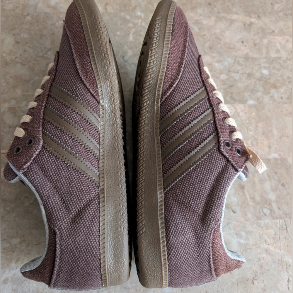 Adidas Hemp Samba Rare Chocolate Brown (2013) #G99555 Men's Size 10.5 No Box - Picture 11 of 14